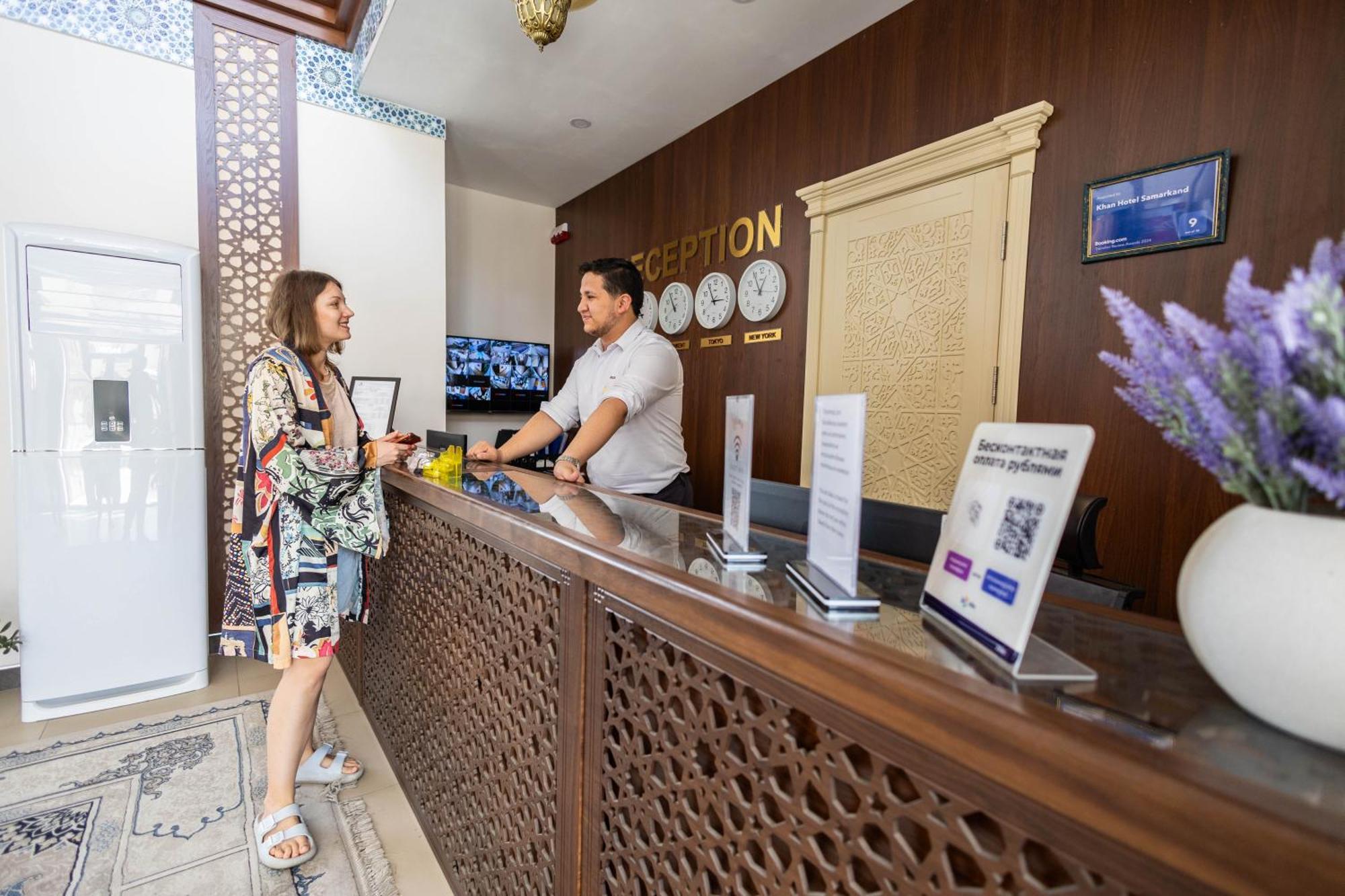 Khan Hotel Самарканд Экстерьер фото